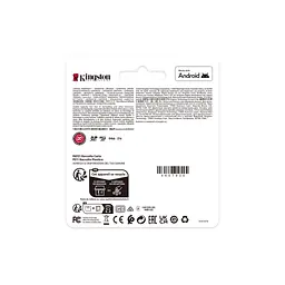 Карта пам'яті Kingston 256GB microSDXC class 10 UHS-I U3 V30 A1 Canvas Select Plus (SDCS3/256GBSP) - мініатюра 4
