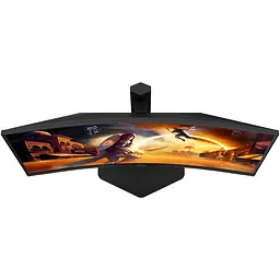 Монітор AOC TFT 27` C27G4ZXU, Fast VA, вигнутий, 280Hz, 2xHDMI, DP, USB-hub, HAS, колонки, чорний - мініатюра 9