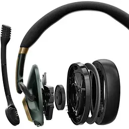 Ігрова гарнітура - бездротові навушники Epos H3Pro Hybrid Racing Green Wireless Gaming Headset - мініатюра 6