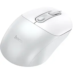 Бездротова миша Hoco GM28 2.4G Business Wireless Mouse White Grey - мініатюра 3