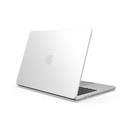 Чохол-накладка для MacBook Air 13,6 дюймів M5/M4/M3/M2, прозорий, Air Shell, пластиковий захисний аксесуар для ноутбука, протиударний, з вентиляцією та доступом до портів, ArmorStandart (ARM65812)