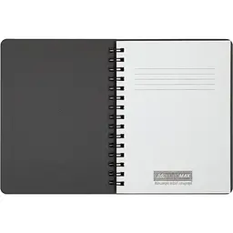 Книга записна Buromax Office в клітинку А6 спіраль червона 96 аркушів (BM.24651150-05) - мініатюра 2