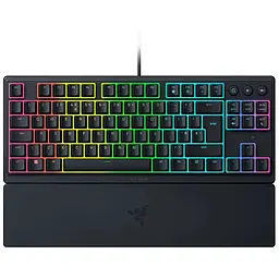 Клавіатура Razer Ornata V3 TKL RGB 84key Mecha-Membrane Switch USB UA Black (RZ03-04881800-R371)