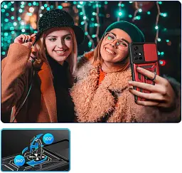 Панель BeCover Military для Poco M4 Pro 5G Red (707122) - мініатюра 2