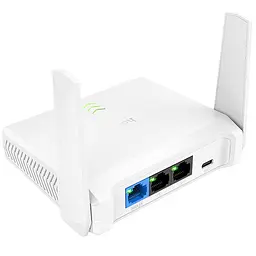 Маршрутизатор (роутер) Hoco HI36 WiFi4 300Mbs White - мініатюра 3