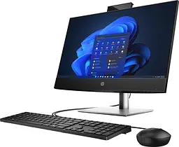Комп'ютер персональний HP моноблок ProOne 440-G9 23.8' IPS AG Intel i5-12400T 8GB F256GB+1Tb UMA WiFi кл+м 2р DOS чорний (6D379EA) - мініатюра 4