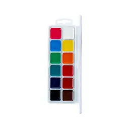 Акварельні фарби Kite Classic, 12 кольорів (K-061) - мініатюра 2