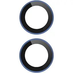 Захисне скло на камеру iLera FocusPro Lens для Apple iPhone 16/16 Plus Blue (iLFPBl16) [124804] - мініатюра 2