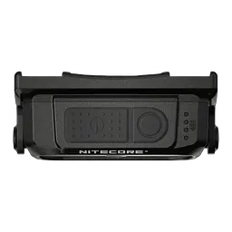 Налобний легкий ліхтарик Nitecore NU25 UL New з білим та червоним світлом (Чорний) - мініатюра 3