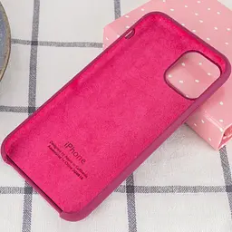 Чохол Silicone Case AA для Apple iPhone 11 Pro 5.8" Бордовий / Maroon - мініатюра 3