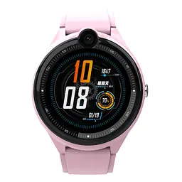 Смарт-годинник дитячі з відеодзвінком Wonlex KT26 Original WI-FI GPS SIM-карта Pink (18342) - мініатюра 2