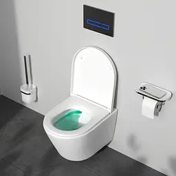 Унітаз підвісний Flash AquaSpin з сидінням мікроліфт CNA1901SC - мініатюра 3
