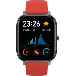 Розумний годинник Amazfit GTS Vermillion помаранчевий - мініатюра 2