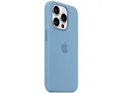 Чохол для смартфона Apple iPhone 15 Pro Silicone Case with MagSafe - Winter Blue (MT1L3) - мініатюра 5