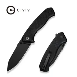 Ніж Civivi Placoid, Darkwash, чорний G10 (C23079-1) - мініатюра 11