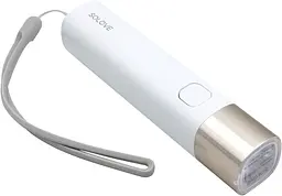Ліхтарик Xiaomi SOLOVE X3S Power Bank 3000mAh white - мініатюра 1