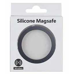 Металлическое кільце Silicone Magnetic Midnight Blue - мініатюра 2