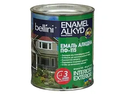 Емаль алкідна ПФ-115 BELLINI Білий 2.8кг