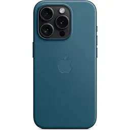 Чохол Apple FineWoven Case with MagSafe для iPhone 15 Pro Pacific Blue (MT4Q3ZM/A) [92957] - мініатюра 6
