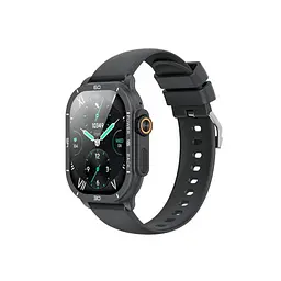 Смарт-часи XO J12 AMOLED Screen Smart Sports Talking Watch Чорний