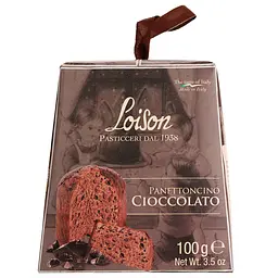 Кекс Loison Panettoncino Cioccolato шоколадний 100 г (798644) - мініатюра 2