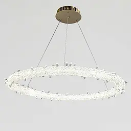 Підвісна кришталева LED-люстра Art 2053/1СGD