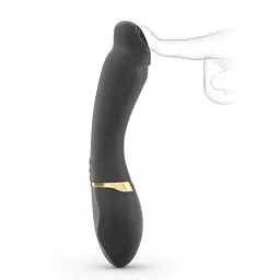 Вібратор Dorcel Tender Spot 20.5 см чорний - мініатюра 4