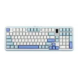 Клавіатура MechLands Vibe99 Cream Mint Switch RGB White/Blue - мініатюра 2