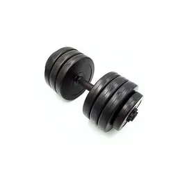 Гантель Newt Rock pro складальна композитна в пластиковій оболонці 19 кг NE-PL-G-019 - мініатюра 2