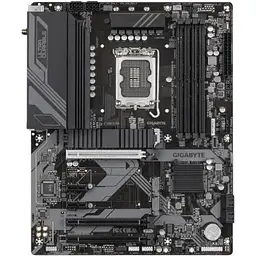 Материнська плата Gigabyte LGA1700, Z790 D AX, Z790, 4xDDR5, Int.Video(CPU), 4xSATA3, 3xM.2, 1xPCI-E 5.0x16, 1xPCI-E 4.0x16, 1xPCI-E 3.0 x1, Realtek 7.1, Realtek 2.5GbE, WiFi 6E, Bluetooth 5.3, 9xUSB3.2/6xUSB2.0, HDMI/DP, ATX