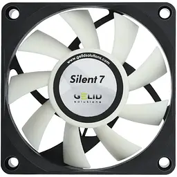 Кулер до корпусу Gelid Solutions Silent 7 70 mm (FN-SX07-22)