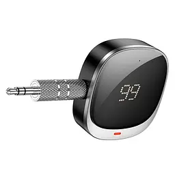 Bluetooth аудіо ресивер Hoco E80 Travel (AUX 3.5mm) Black - мініатюра 4