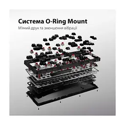 Клавіатура HyperX Origins 2 1800 HX Red USB UA Black (B4QS4AA) - мініатюра 4