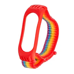 Ремінець Nylon Mi Band 5/6 Gradient Rainbow