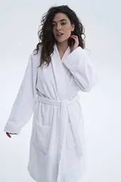 Халат-кімоно Lotus Home - Vera білий L/XL - мініатюра 3