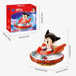 Конструктор Pantasy Astro Boy - НЛО (86208) - мініатюра 6
