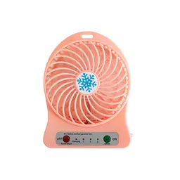 Маленький настільний вентилятор ручний на акумуляторі 4.5W - мініатюра 3