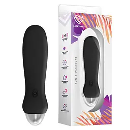 Вібратор Festival Luxo Black, 12 см (чорний) - мініатюра 2