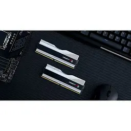 Модуль пам'яті для комп'ютера DDR5 32GB (2x16GB) 6000 MHz Trident Z5 RGB Silver G.Skill (F5-6000J3636F16GX2-TZ5RS) - мініатюра 7