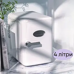 Мініхолодильник Zilan ZLN1153 автохолодильник для косметики та їжі з охолодженням і підігрівом 12/220 В 4 л - мініатюра 6