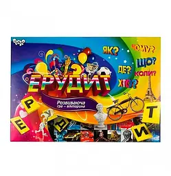 Настільна гра Ерудит Danko Toys DTG26-U Різнокольоровий shop (2400691427014)