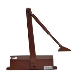 Дверний доводчик Dortec DT-65H Brown з фіксацією дверей у відчиненому положенні (63-00027) - мініатюра 3