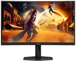 Монiтор 27" AOC C27G4ZXU Black - мініатюра 2