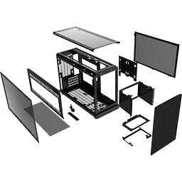 Корпус Lian Li A3-mATX Wood Edition Black (G99.A3X-WD.00) [176270] - мініатюра 10