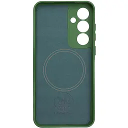 Чохол Silicone Cover Lakshmi Full Camera (AA) with Magnetic Fit для Xiaomi Redmi 15 (EU) Зелений / Dark green - мініатюра 2