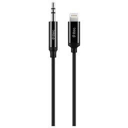 Кабель Ttec 3.5 мм - Lightning (M/M), 1 м, Чорний (2DK42S)