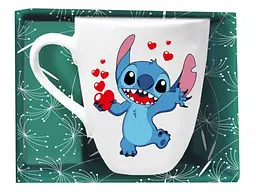 Чашка FARGLASS 200мл STITCH синій в под. коробці