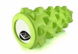 Масажний ролик EasyFit Grid Roller PRO 33 см Салатовий