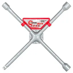 Ключ балонний хрестоподібний Intertool 17 x 19 x 21 x 1/2" Pro