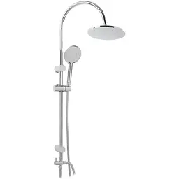 Душова система без змішувача Zerix DK-002 ZX3094, Хром